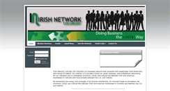Desktop Screenshot of irishnetworkco.com